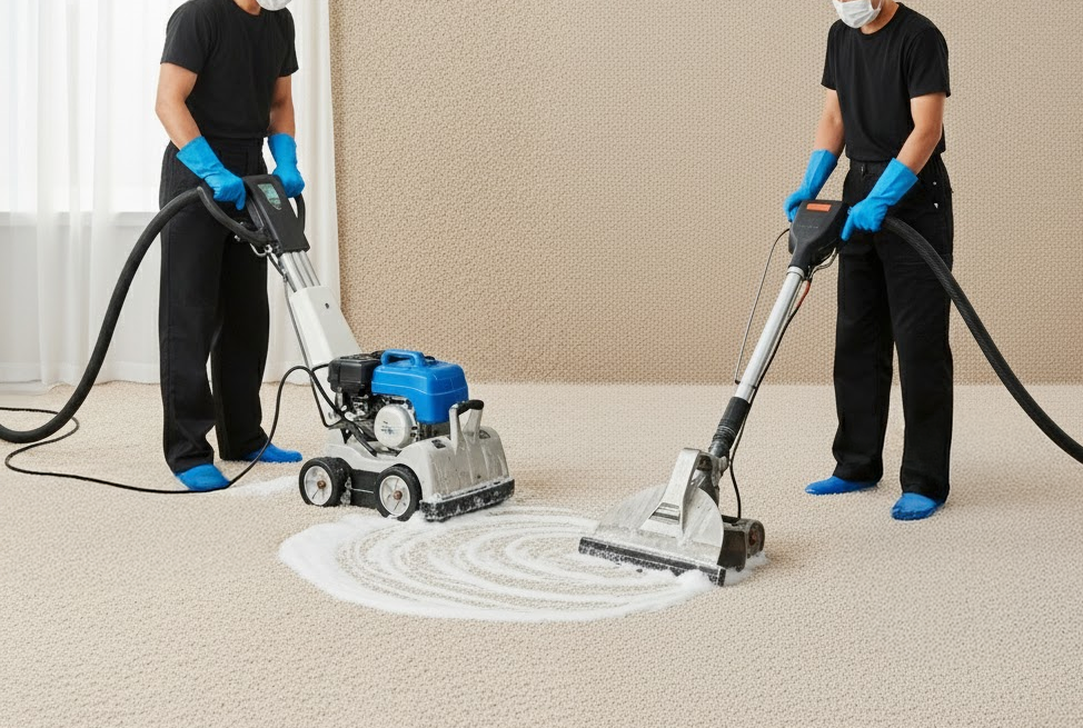 더하이의 전문 청소 장비